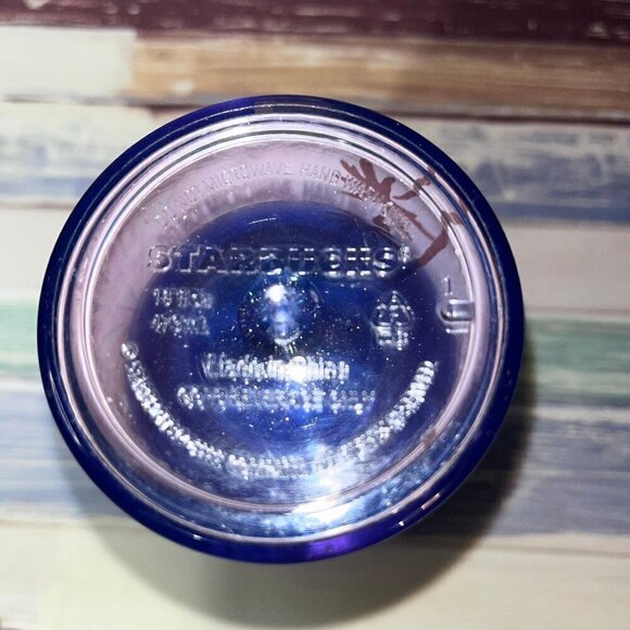 𝅺STARBUCKS ✨Super RARE Cold Beverage Double Wall Cup  Fireworks - Picture 7 of 7